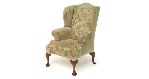 Ball and Claw Wing Chair