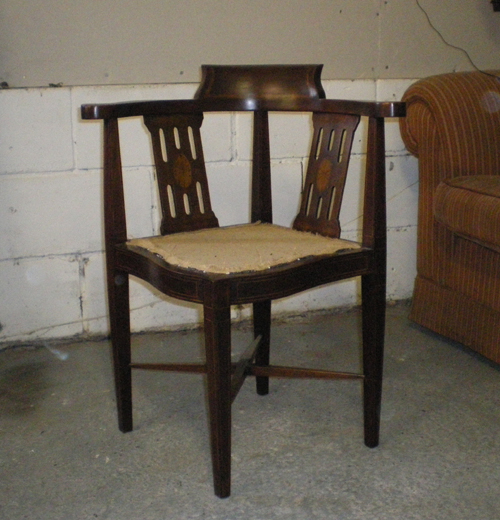 Edwardian Corner Chair